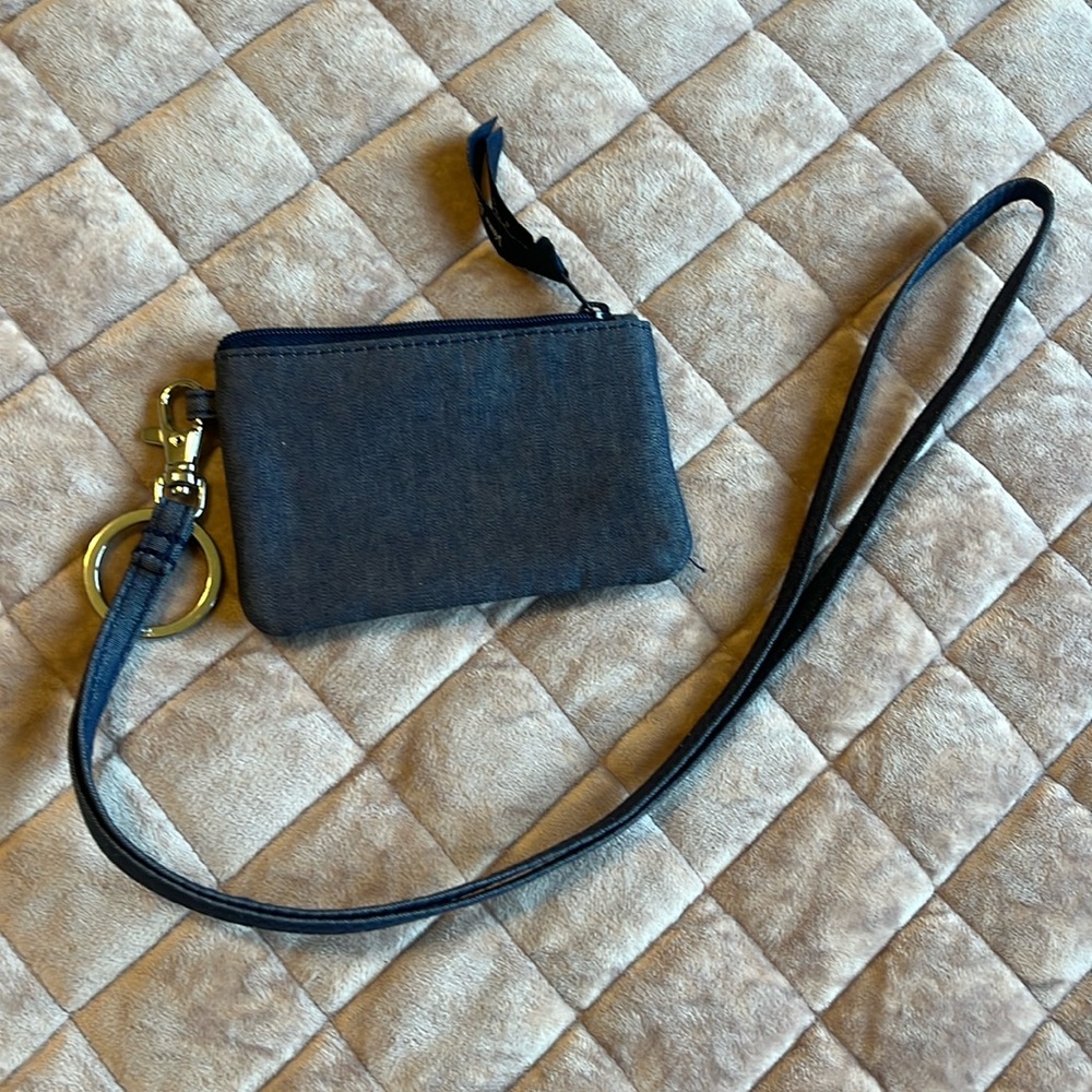 Vera Bradley lanyard wallet